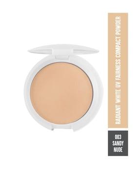 radiant white uv fairness compact powder with spf 18 - 003 sandy nude