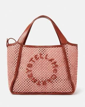 rafia mesh small crossbody bag