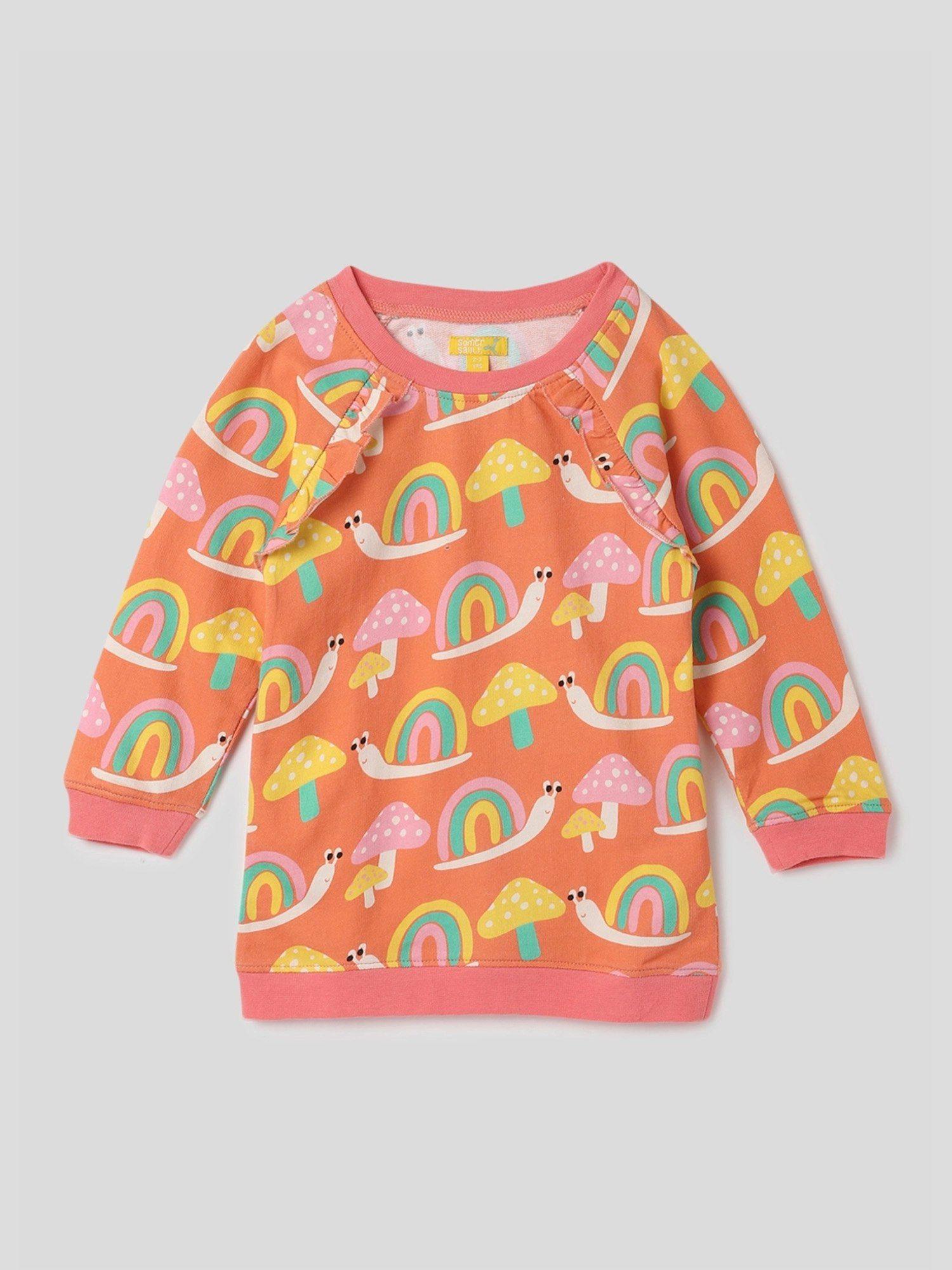 rainbow snail sweatshirt