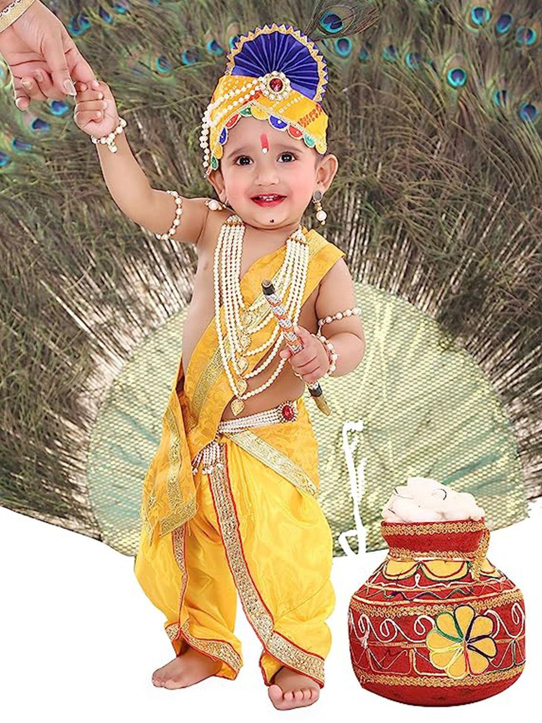 raj fancy dresses kids shri krishna clothing set with accessories