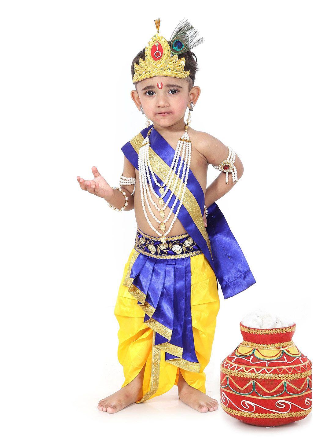 raj fancy dresses unisex kids top with dhoti pants