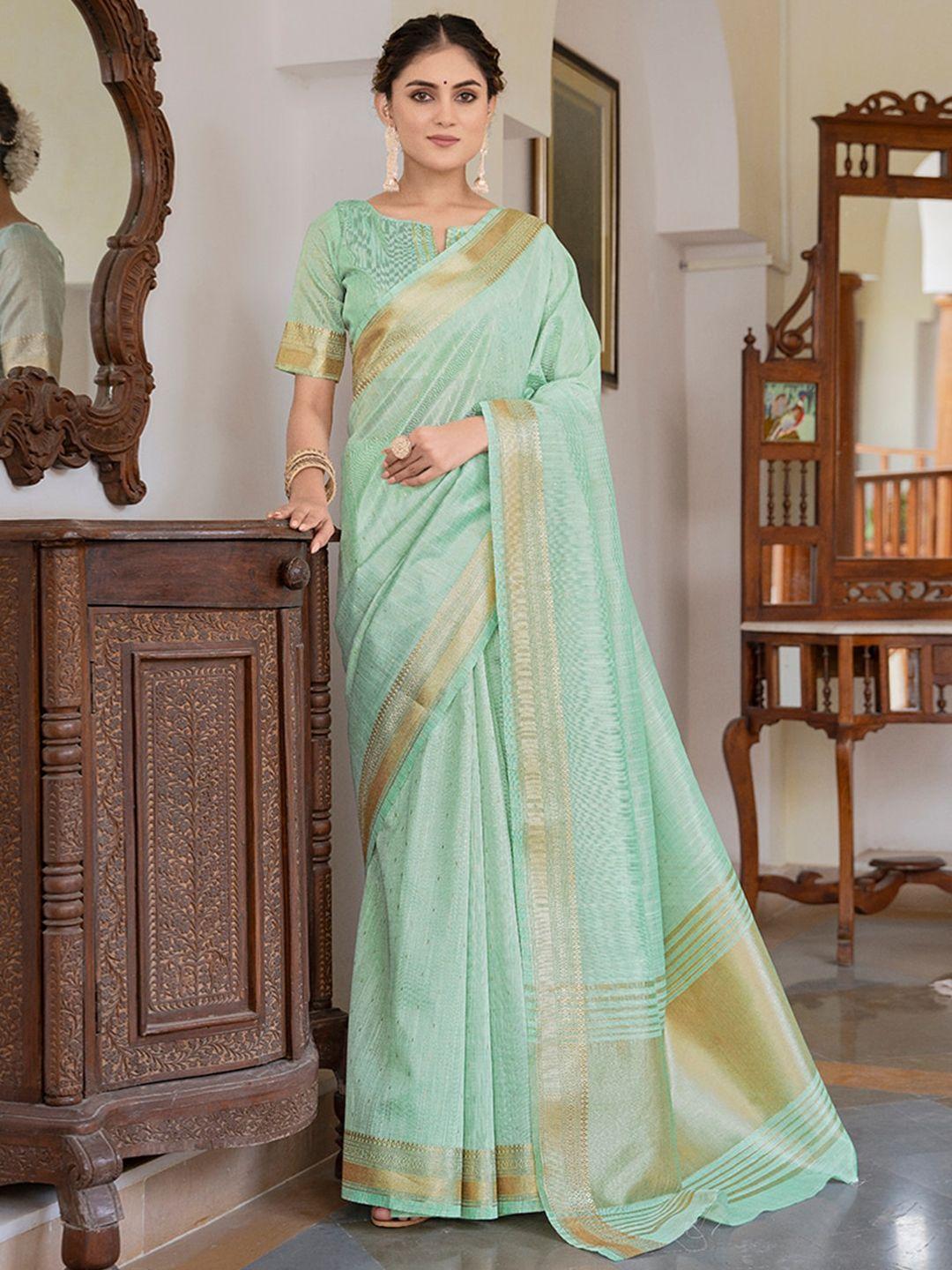 rajgranth zari silk cotton saree