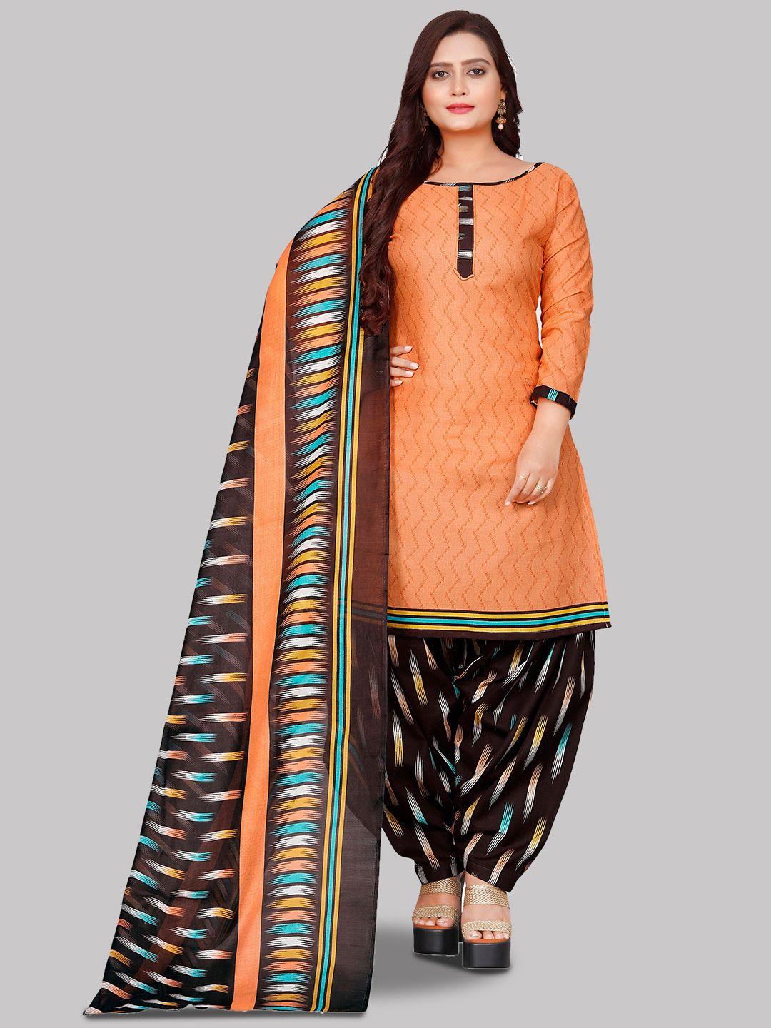 rajnandini printed unstitched dress material