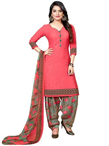 rajnandini women crepe un-stitched salwar suit material (jopllt7033-p_free size) (peach)