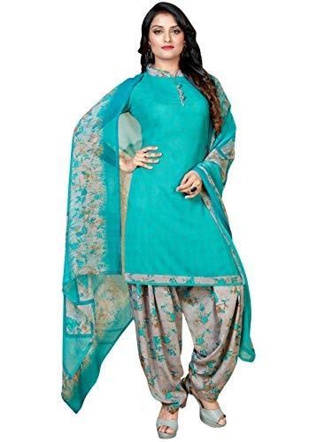 rajnandini women crepe un-stitched salwar suit material (jopllt7033-p_free size) (sky blue)