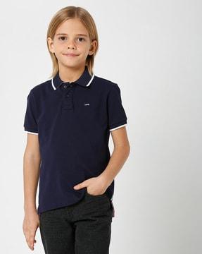 ralph in cotton polo t-shirt