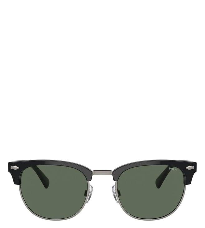 ralph lauren 0ph421750017153 green uv protected wayfarer sunglasses for men