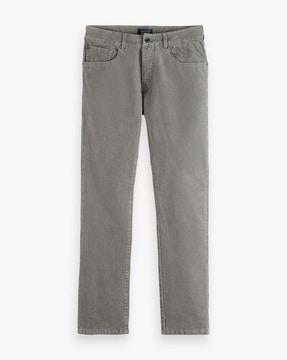 ralston - regular slim fit washed corduroy pants