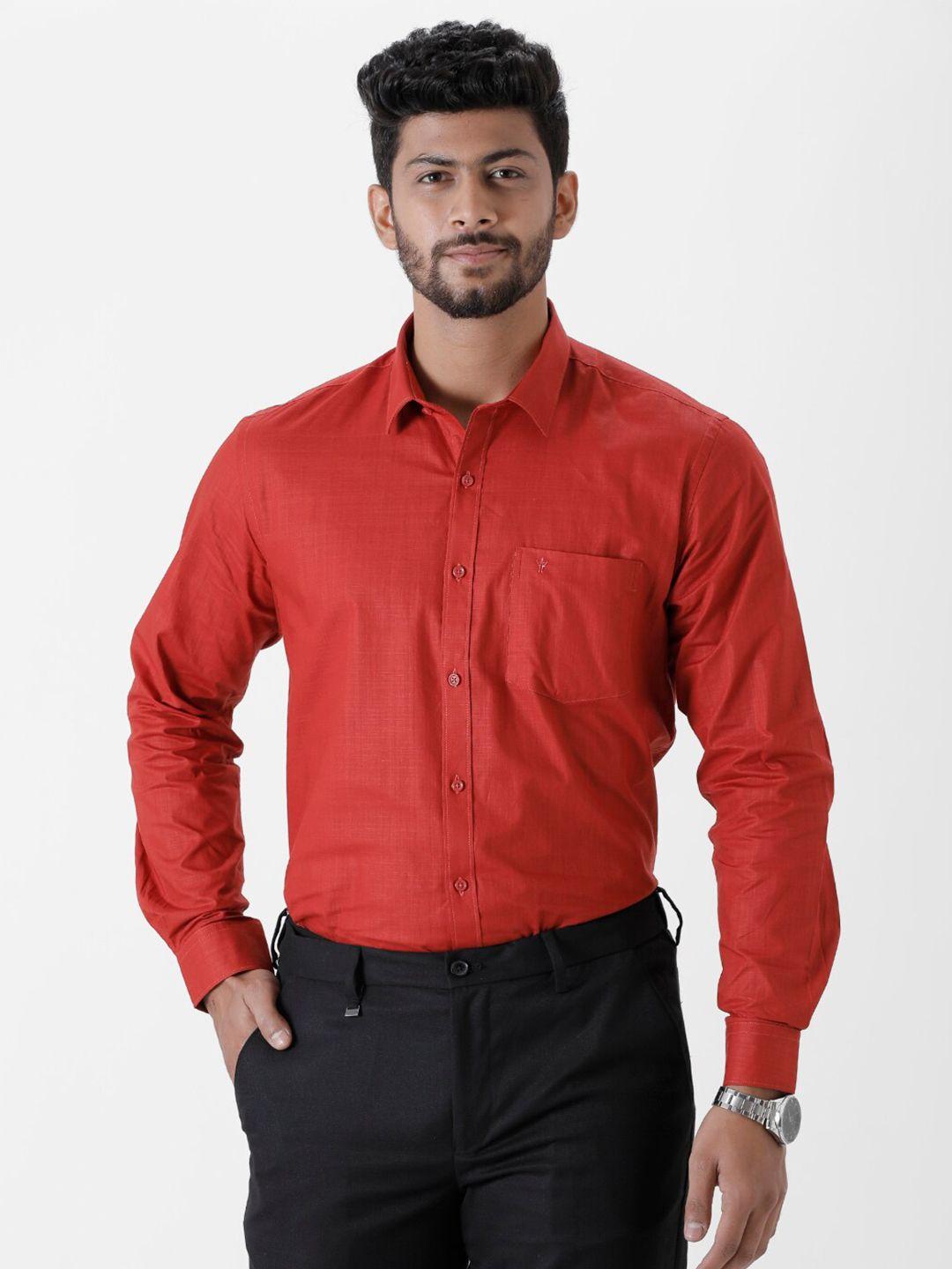 ramraj men spread collar casual shirt