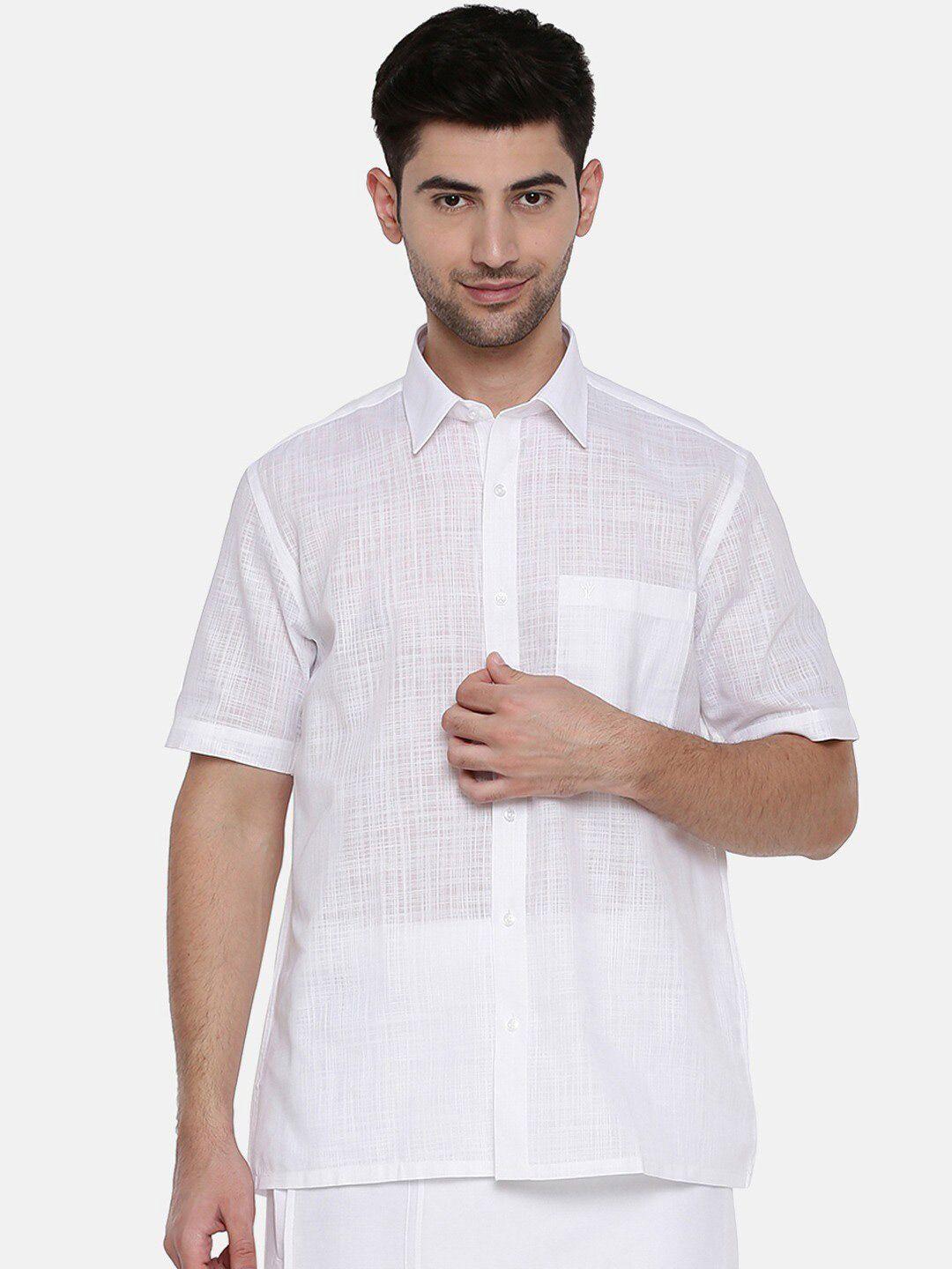 ramraj classic cotton casual shirt