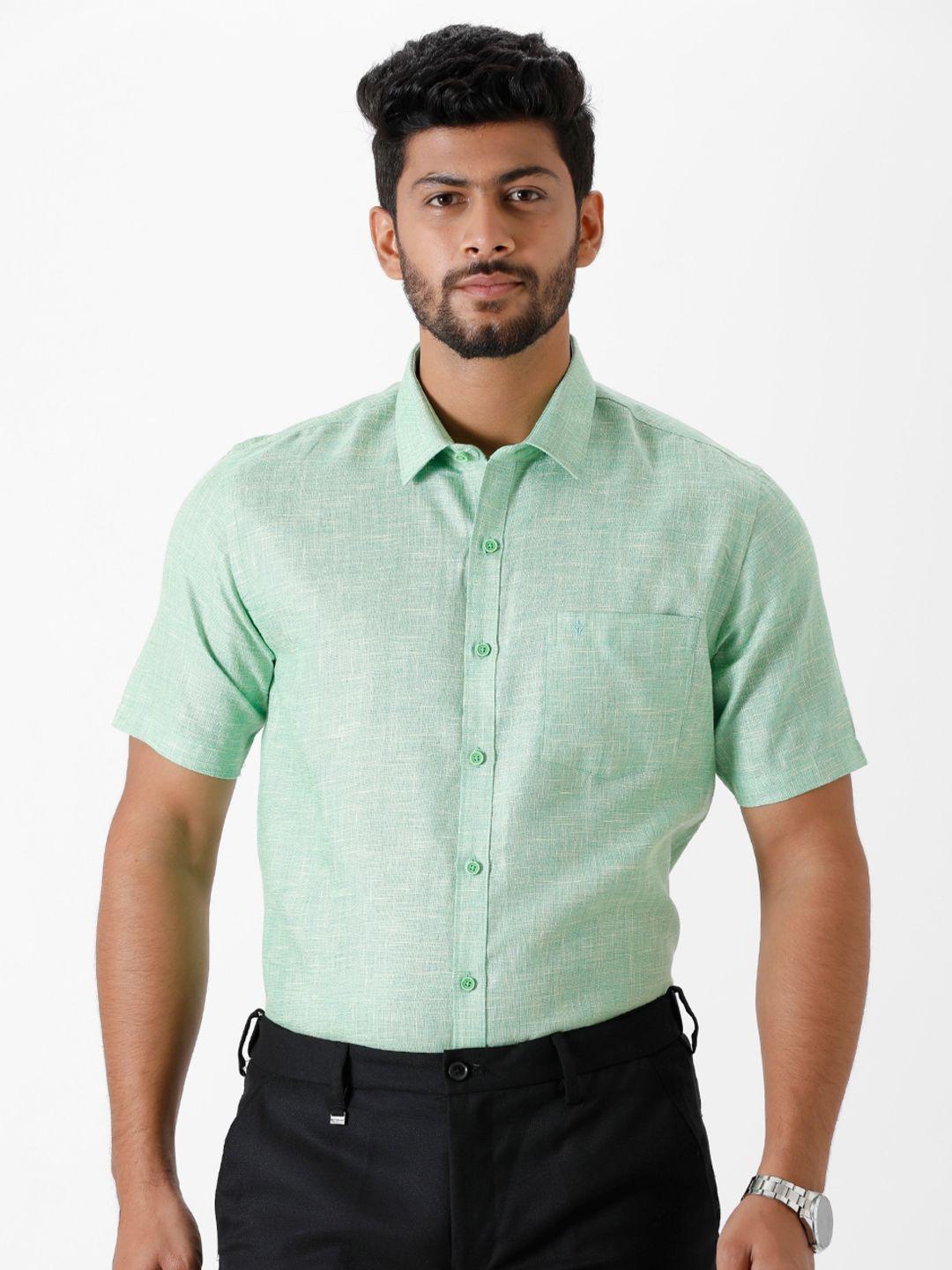 ramraj men spread collar formal shirt