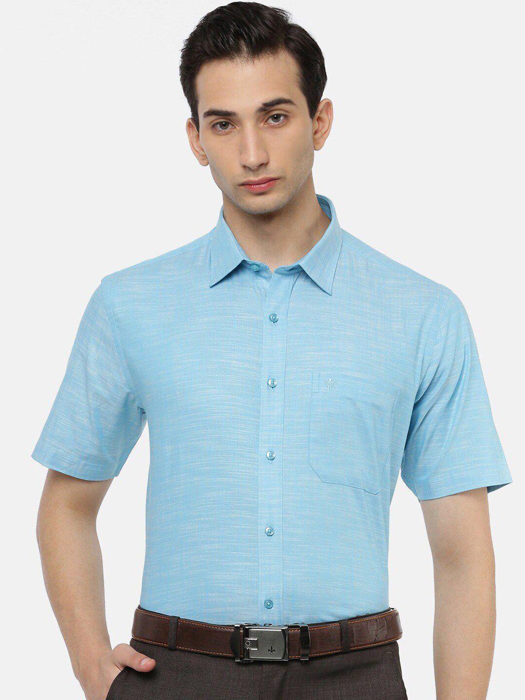 ramraj original opaque printed pure cotton formal shirt