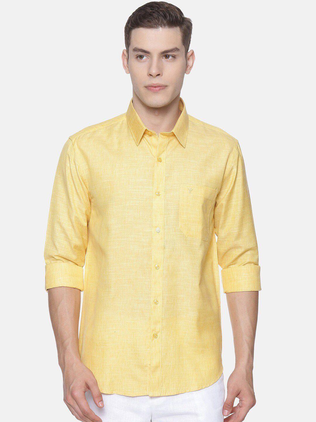 ramraj original opaque pure cotton casual shirt