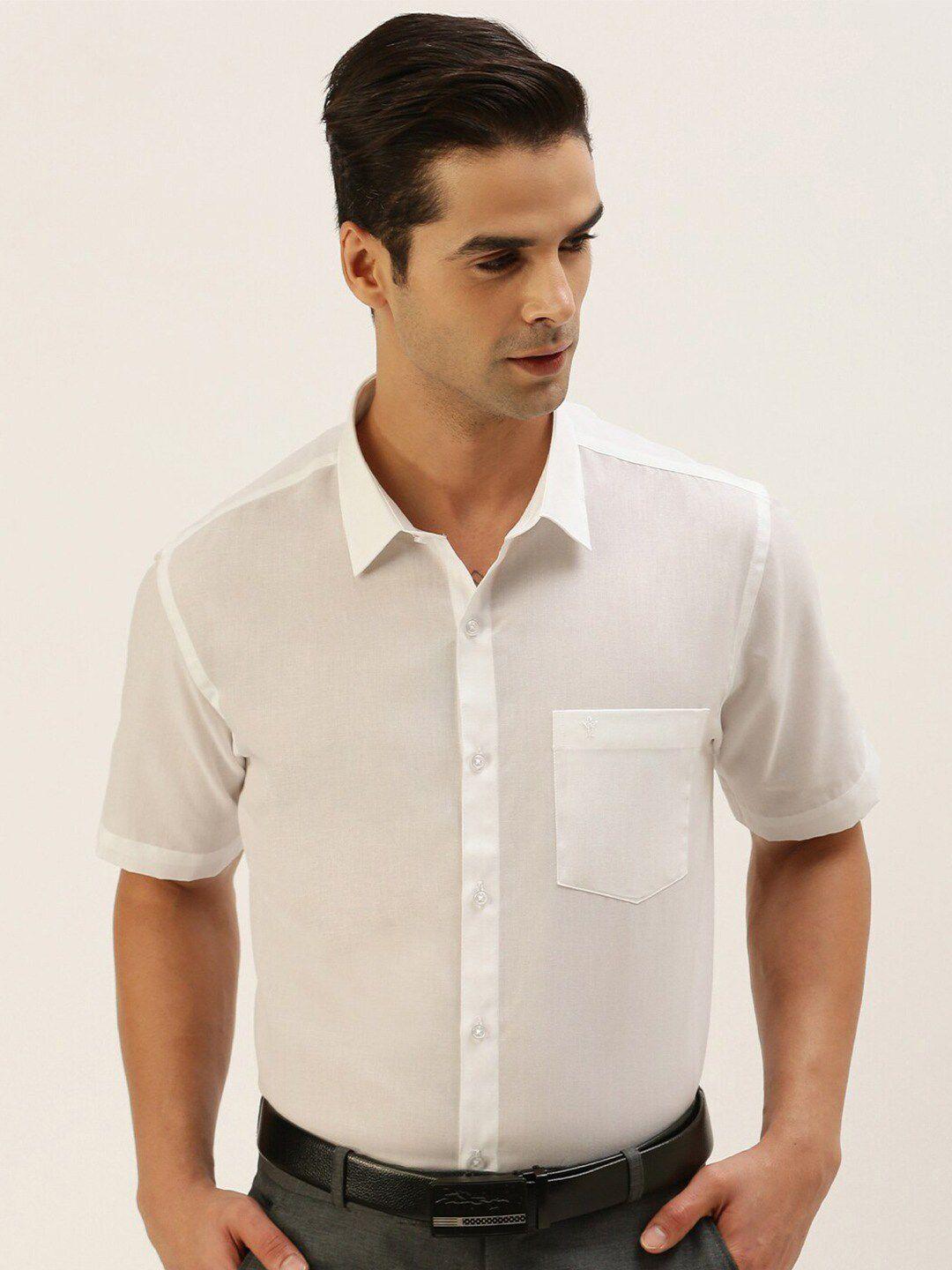 ramraj spread collar cotton casual shirt