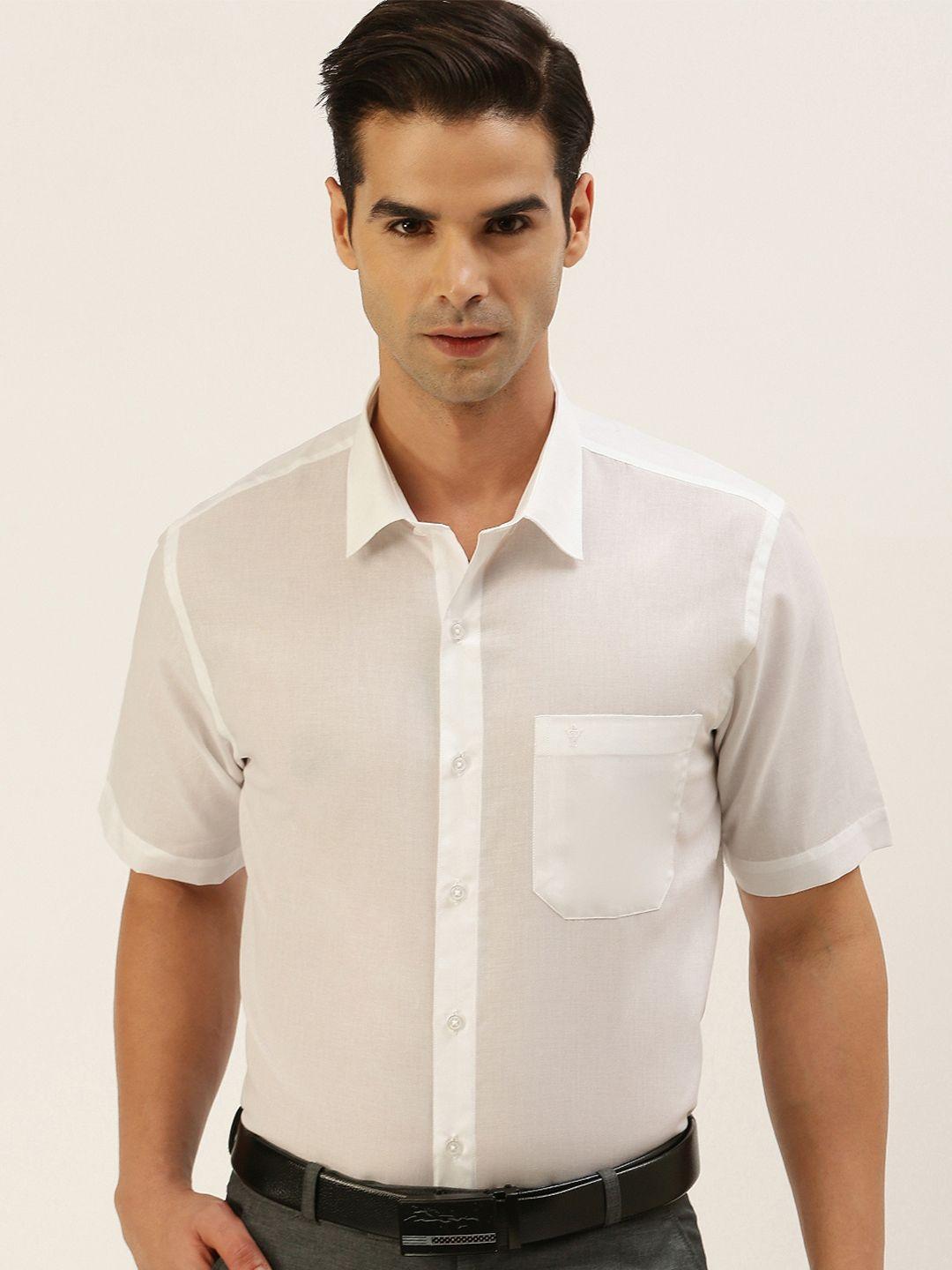 ramraj spread collar cotton formal shirt