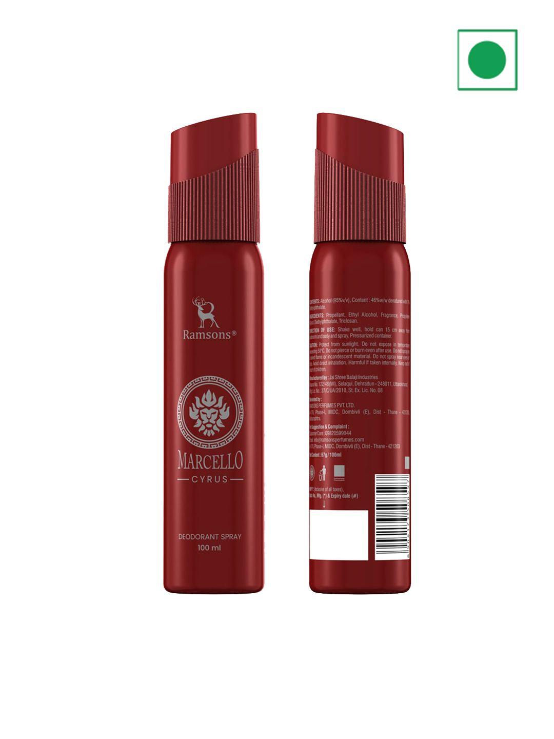 ramsons marcello cyrus deodorant spray 67g (100 ml)