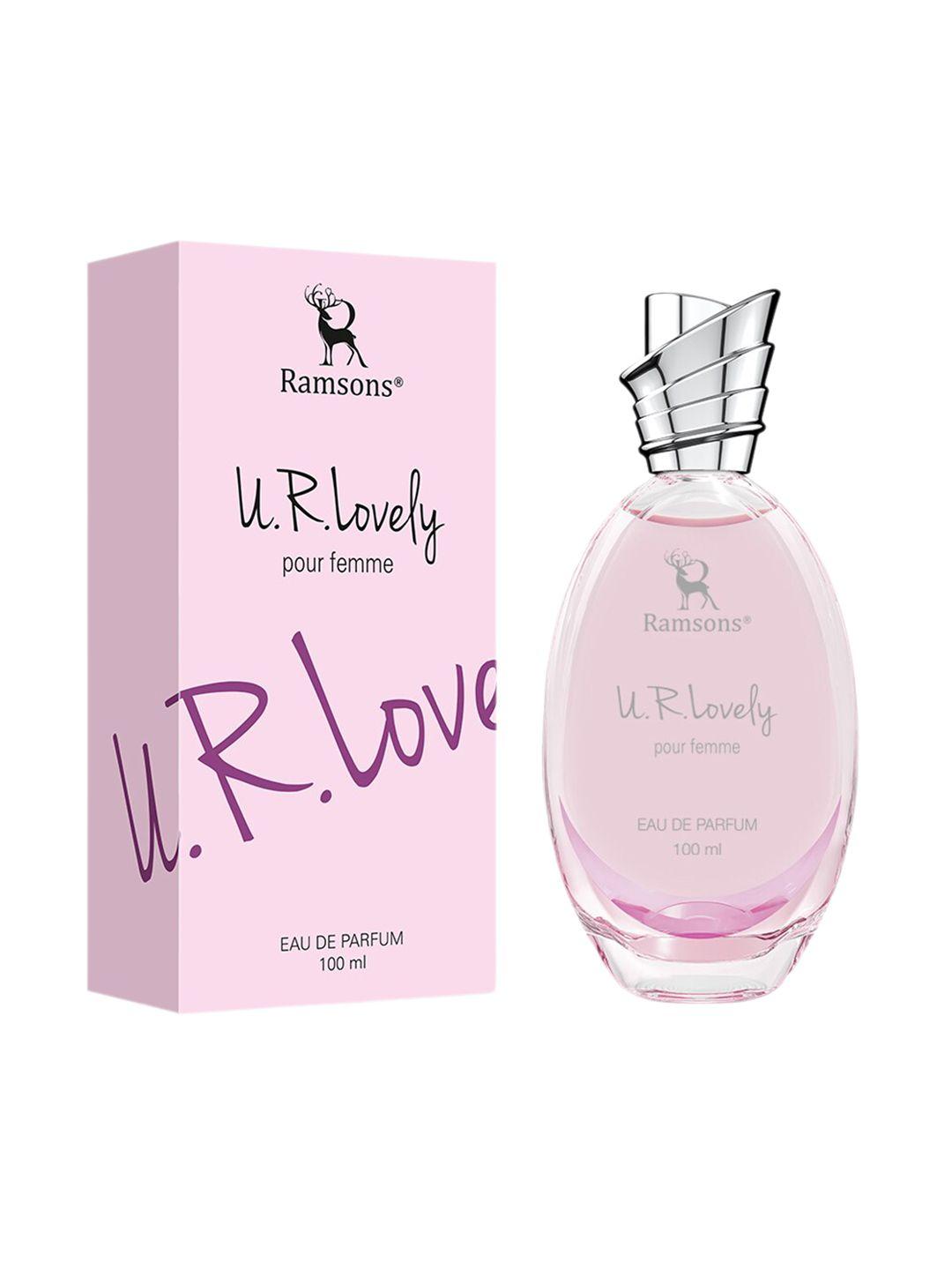 ramsons women u r lovely long lasting eau de parfum - 100ml