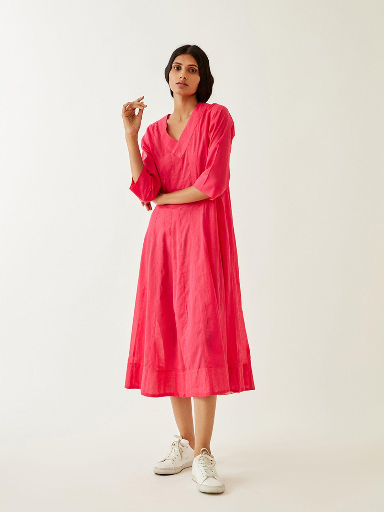 rang bahaar dress - pink