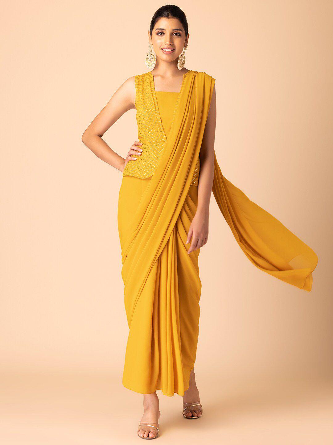 rang by indya ready to wear saree