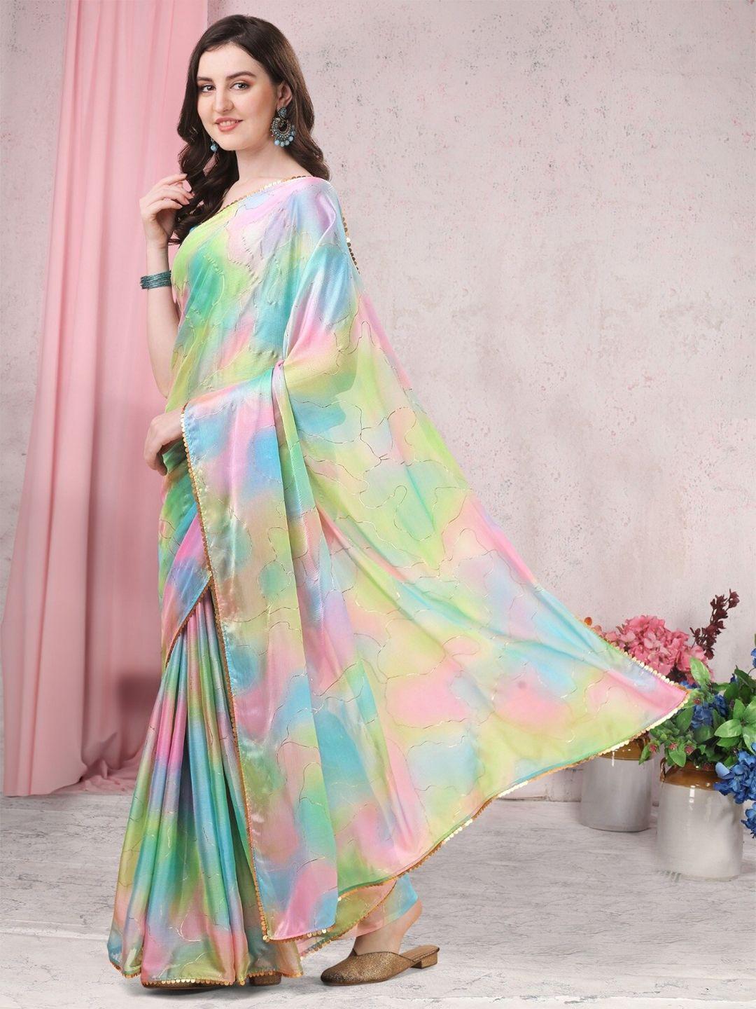 rangita tie and dye saree