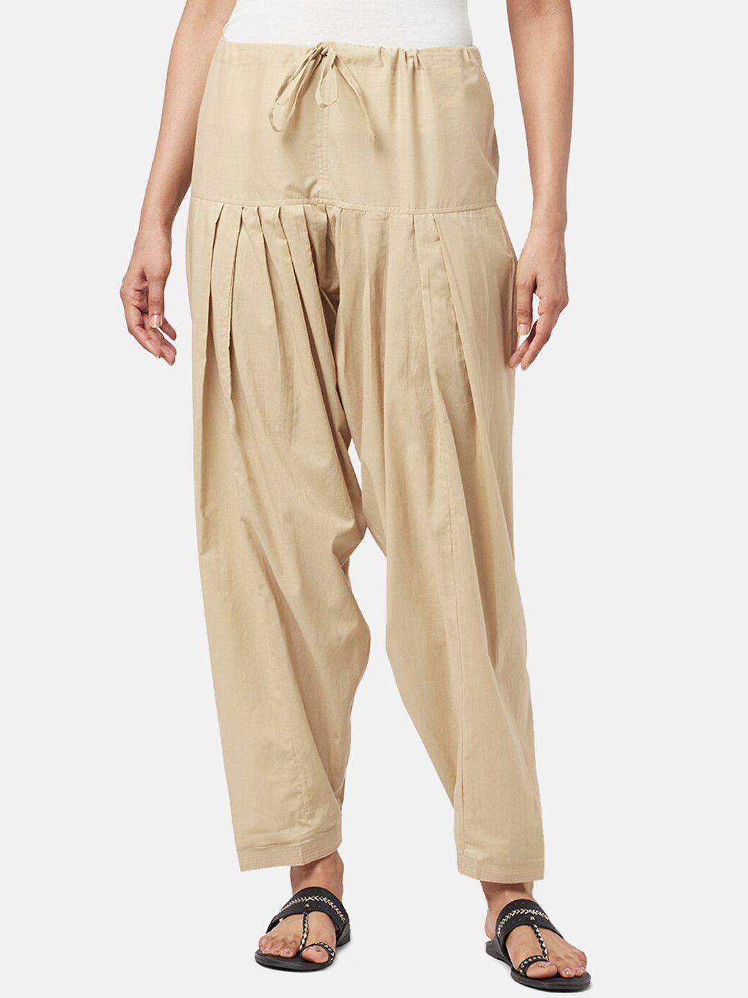 rangmanch by pantaloons women loose fit cotton salwar