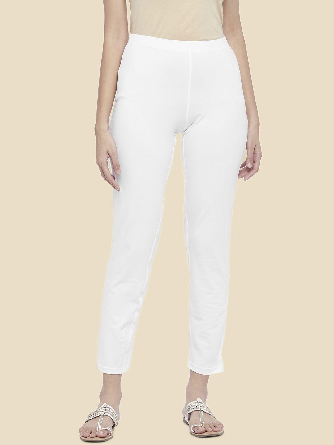 rangmanch by pantaloons women white culottes trousers