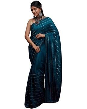 rangoli silk mirror work saree