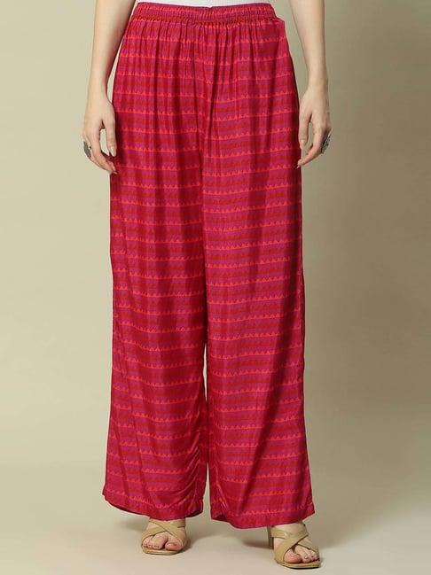 rangriti pink printed palazzos