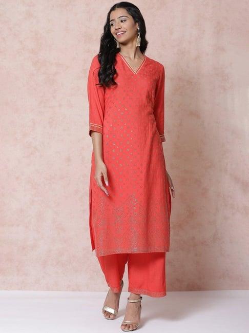 rangriti women cor straight kurta