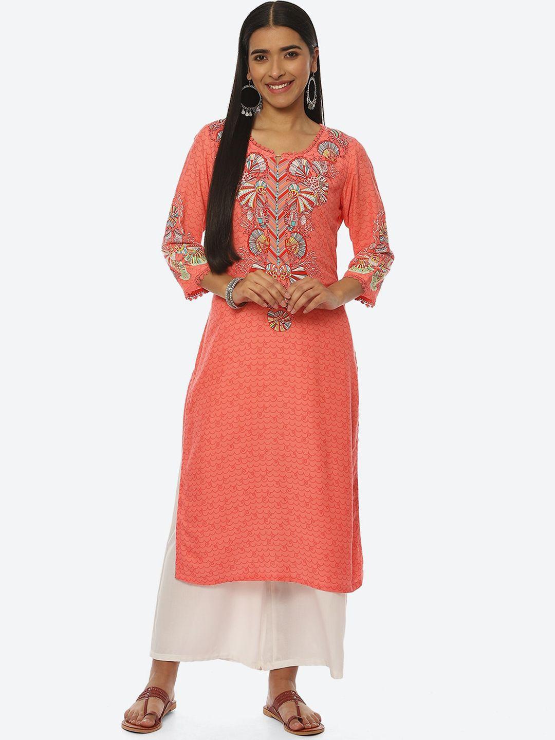 rangriti women ethnic motifs printed kurta