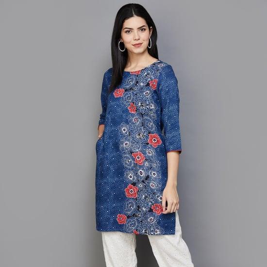 rangriti women floral printed kurta