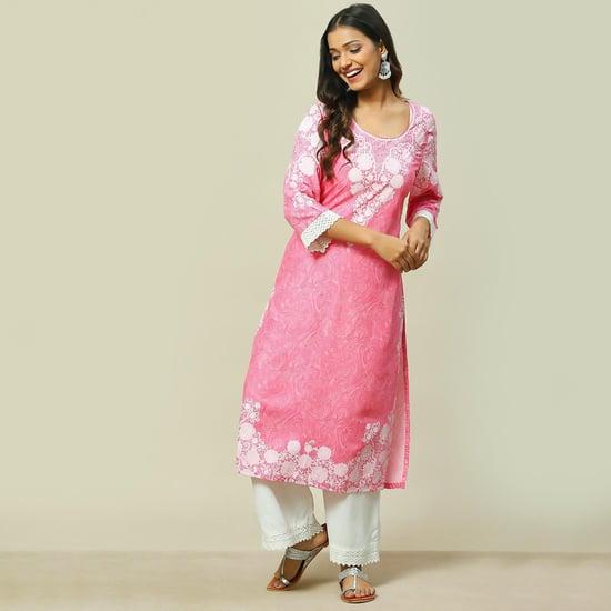 rangriti women printed straight kurta