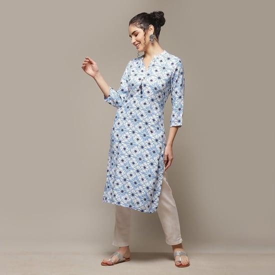 rangriti women printed straight kurta