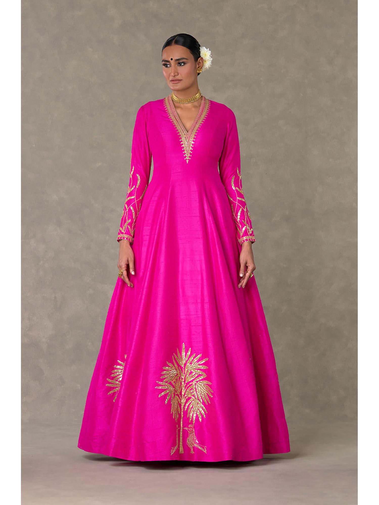 rani pink shajara gown