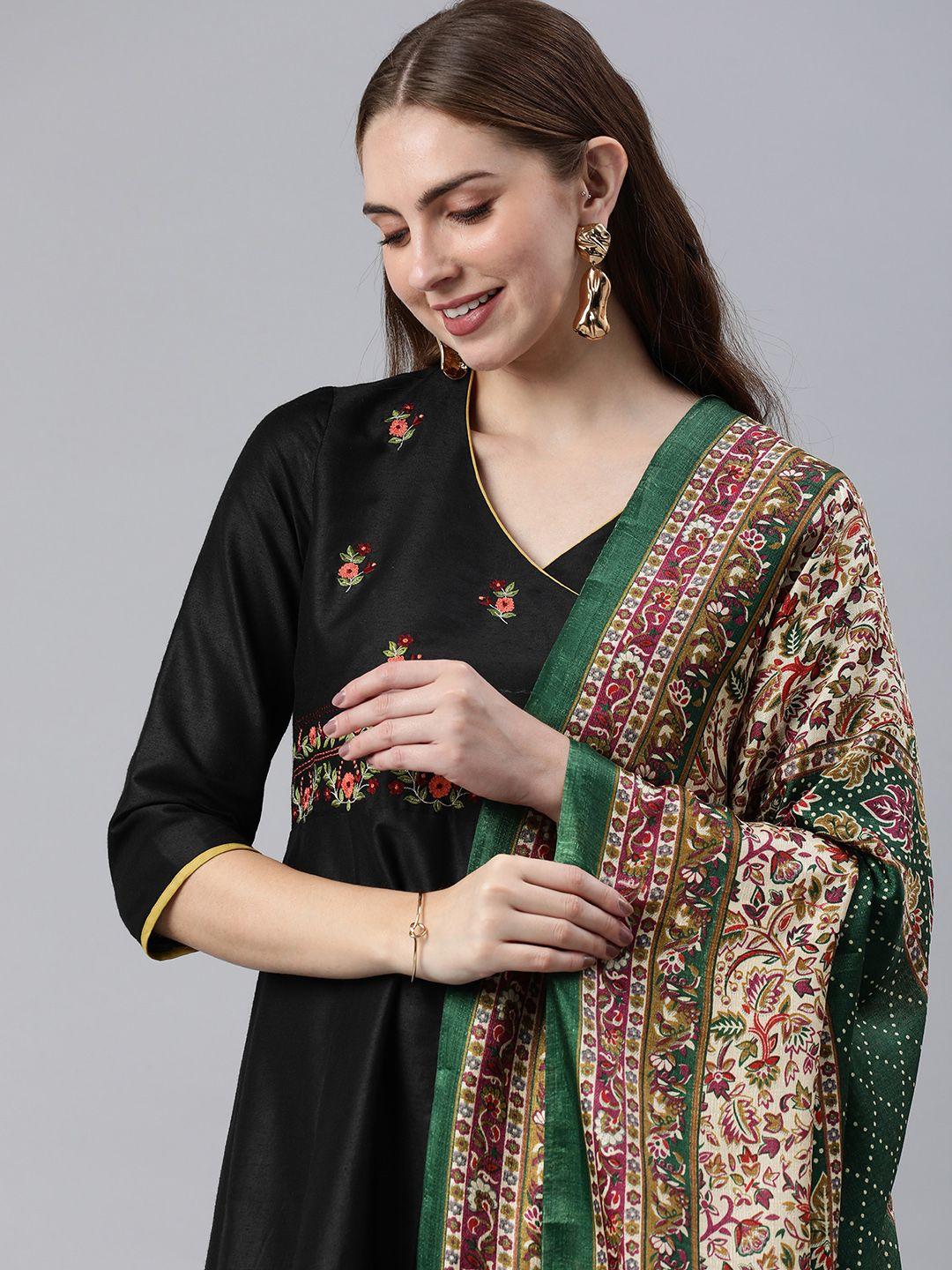 rani saahiba ethnic motifs printed kalamkari dupatta