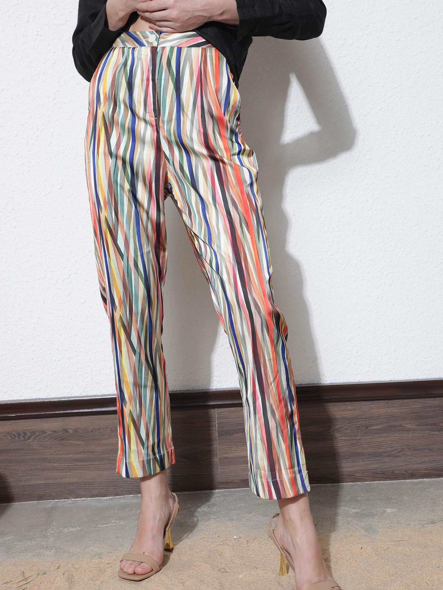 ransom multi-color trouser