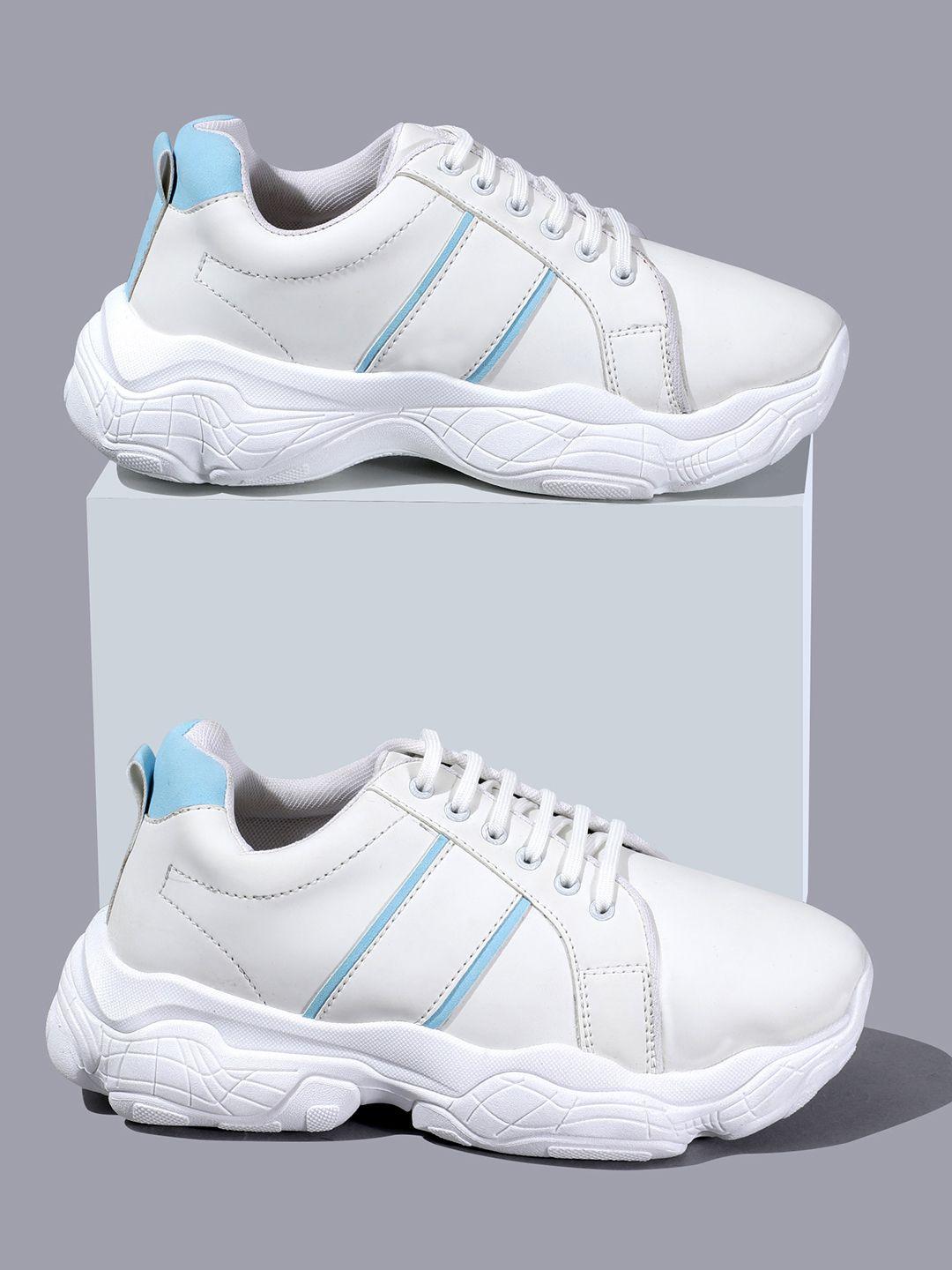 rapidbox women white sneakers