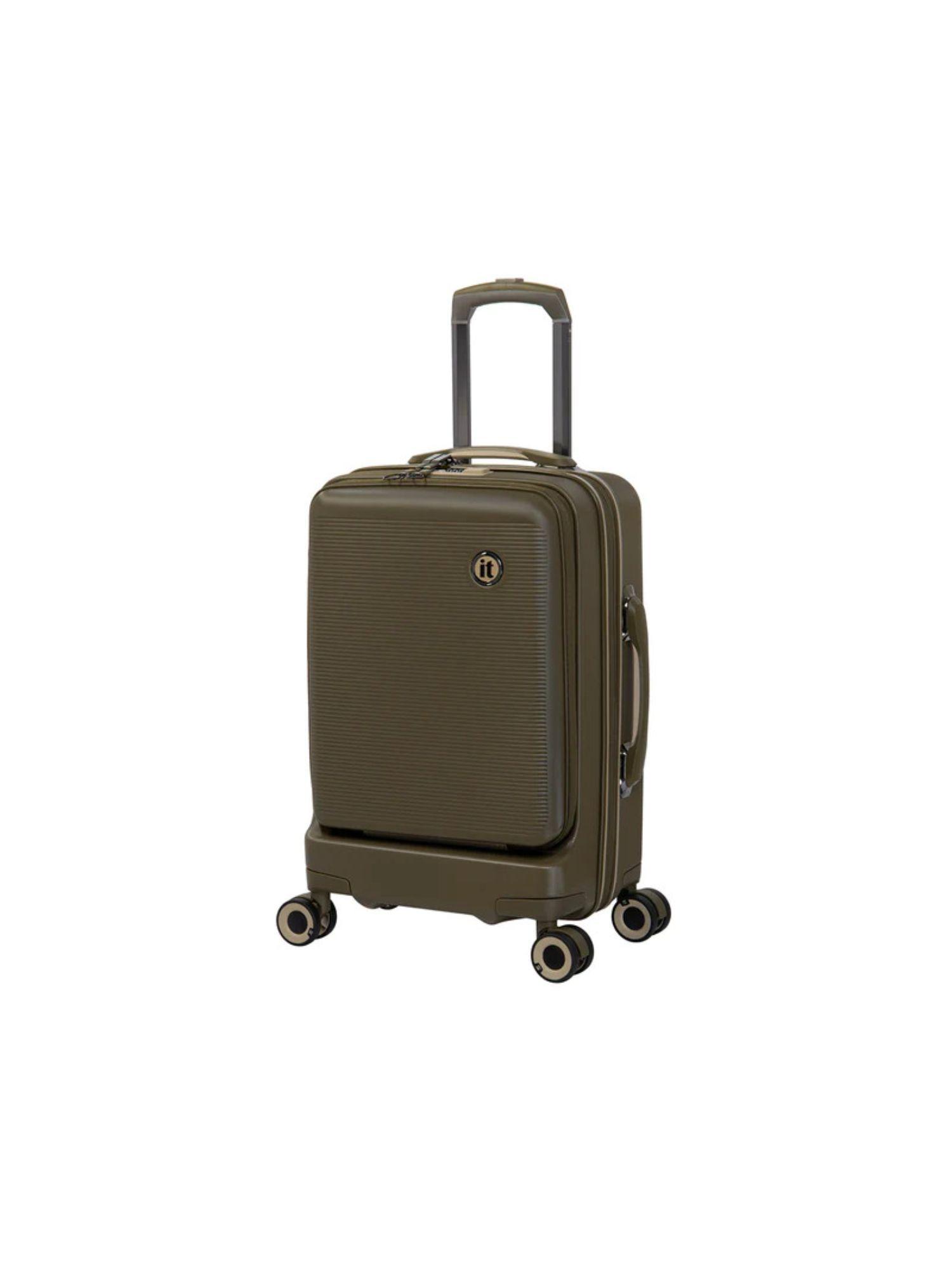 rapidity dark olive expandable trolley bag