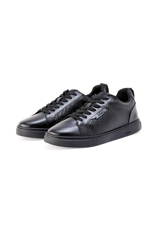 rapso leather lace up men sneakers