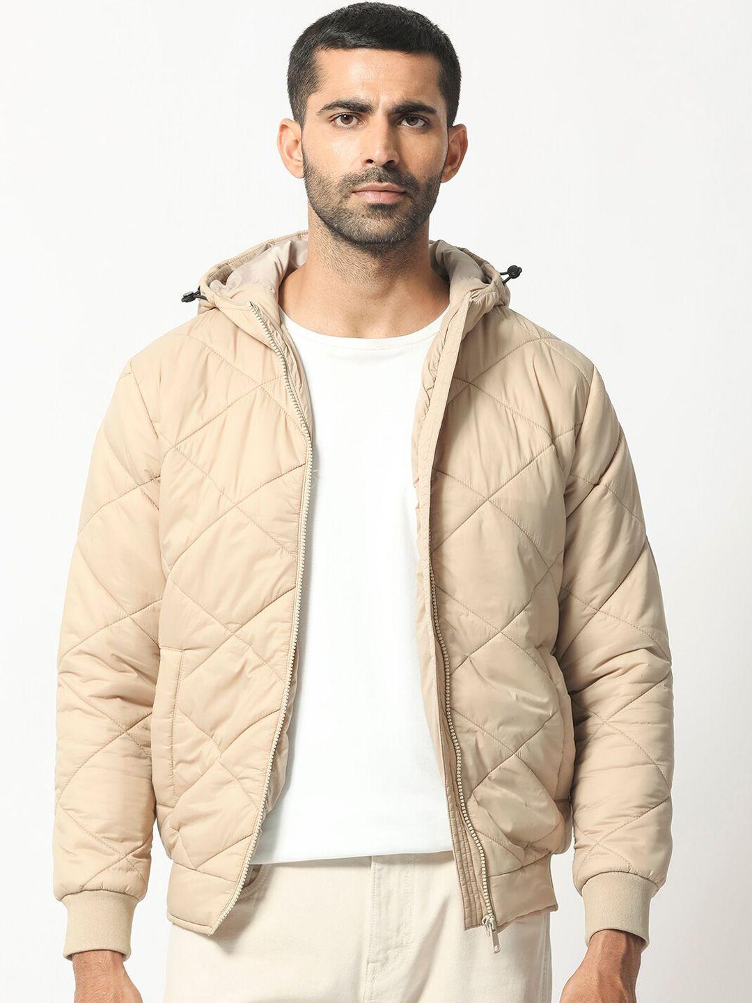 rare rabbit parco hooded quilted jacket