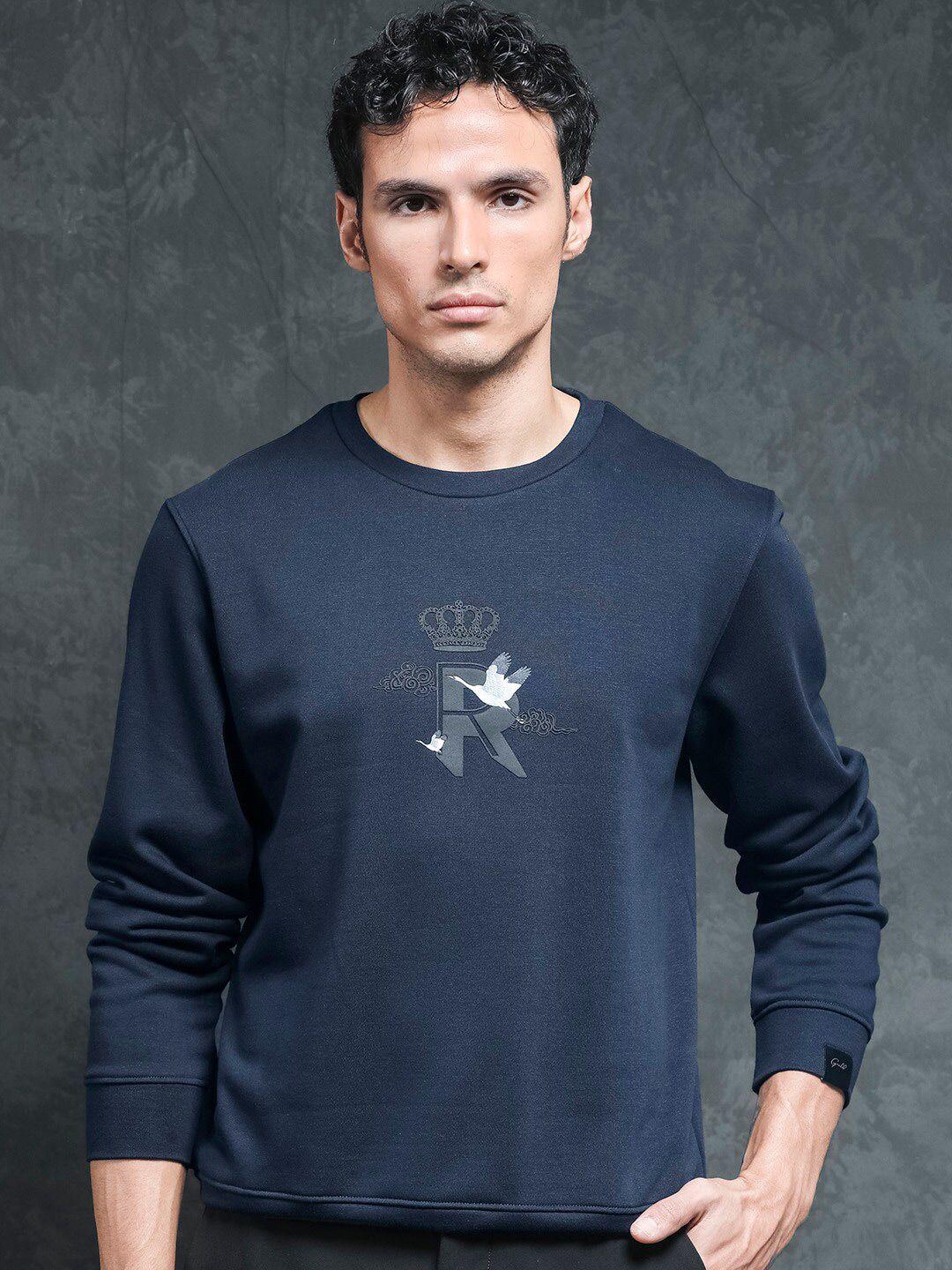 rare rabbit cotton pullover sweatshirt