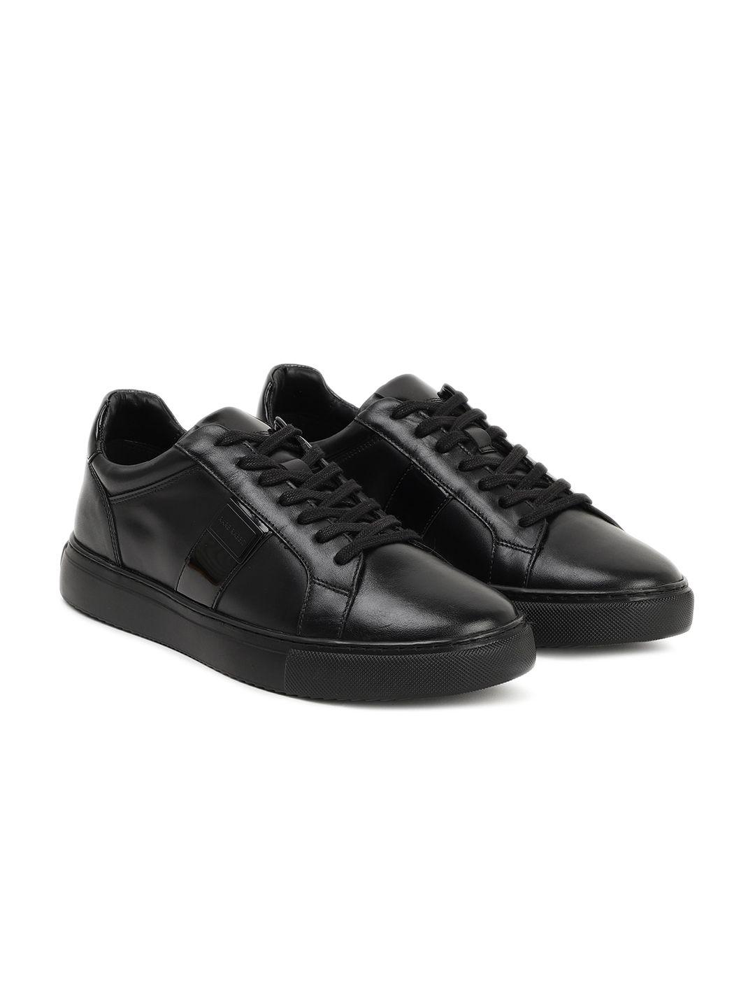 rare rabbit men alden leather lace-up sneakers