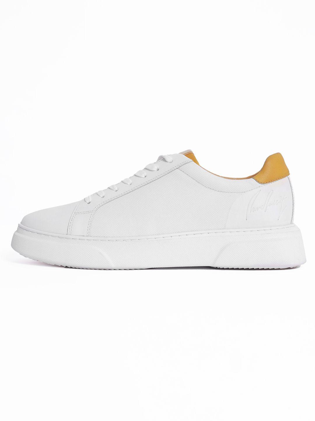 rare rabbit men rowan primary textured leather sneakers