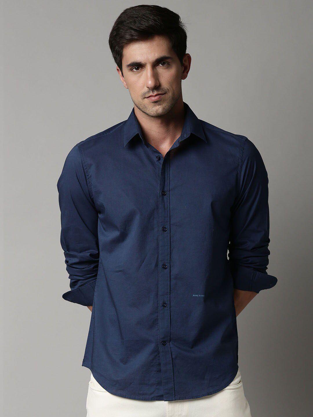 rare rabbit slim fit cotton casual shirt