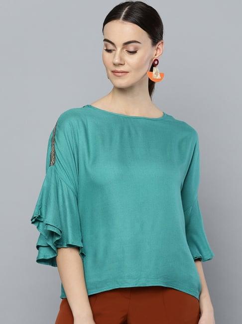 rare teal top