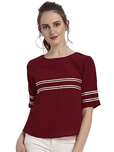 rare women's regular fit shirt (ep31450a-m_red medium)