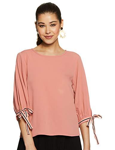 rare women's regular fit shirt (ep31720a- peach xl)