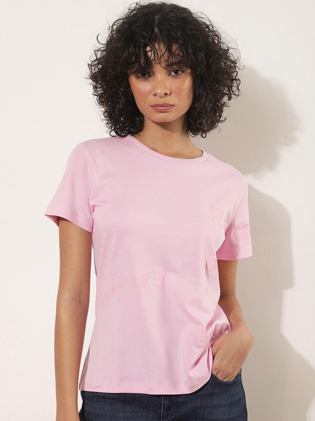 rareism cotton slim fit t-shirt