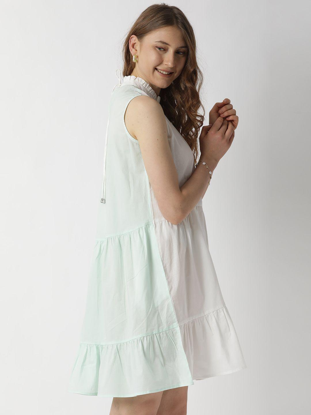 rareism a-line tiered dress