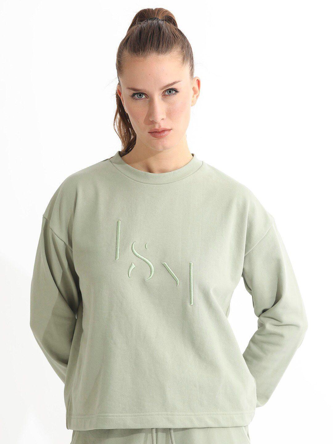 rareism round neck cotton sweatshirt